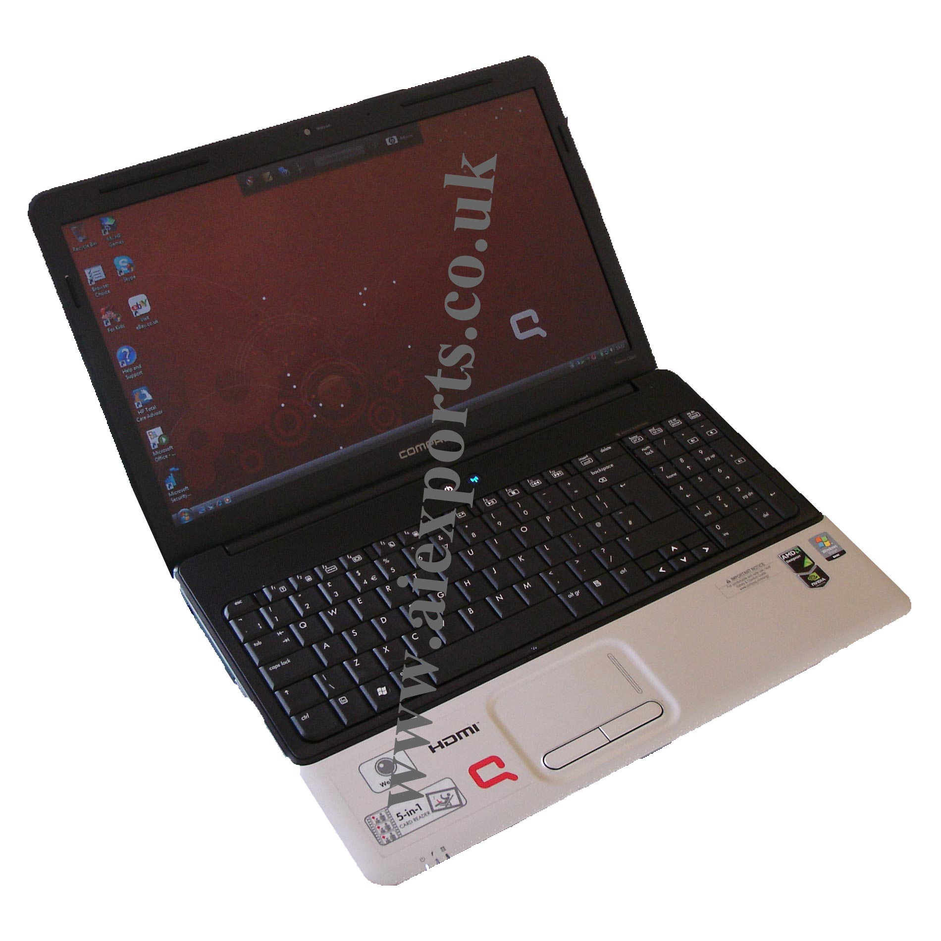 Compaq Presario CQ60-405SA , 15.6 inch Notebook, 2 GB Ram